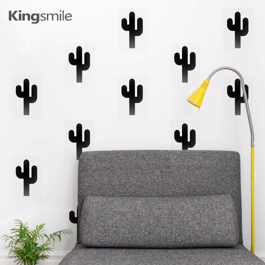 

16pieces/set Cactus Saguaro Arizona Desert Vinyl Wall Stickers Nursery Decals DIY Kids Rooms Decorative Wall Sticker Home Decor