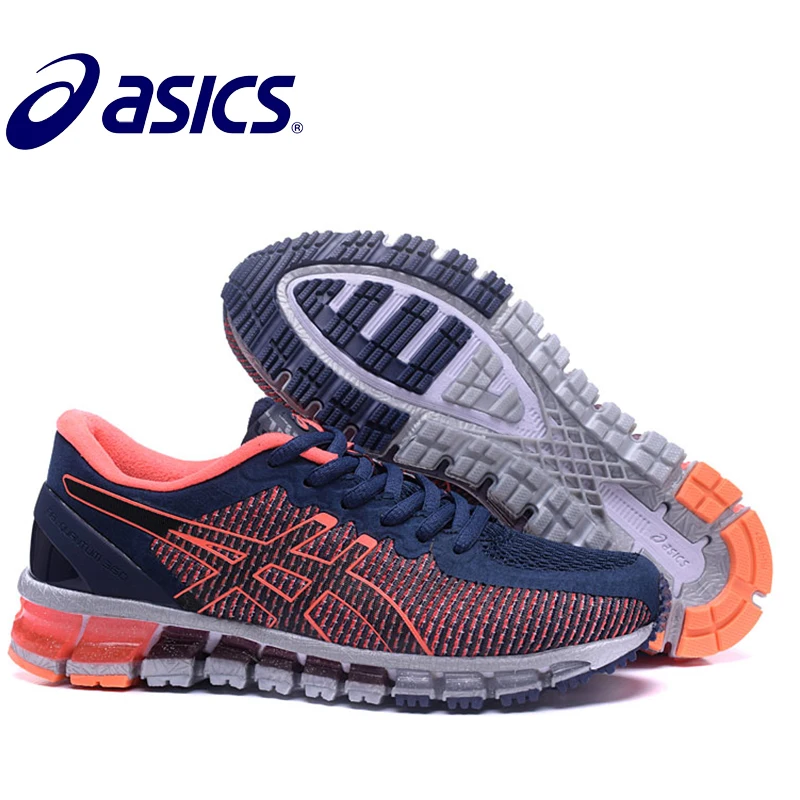 2018 Original Asics Gel-Quantum 360 Woman's Shoes Breathable Stable Running Shoes Outdoor Tennis Shoes Hongniu