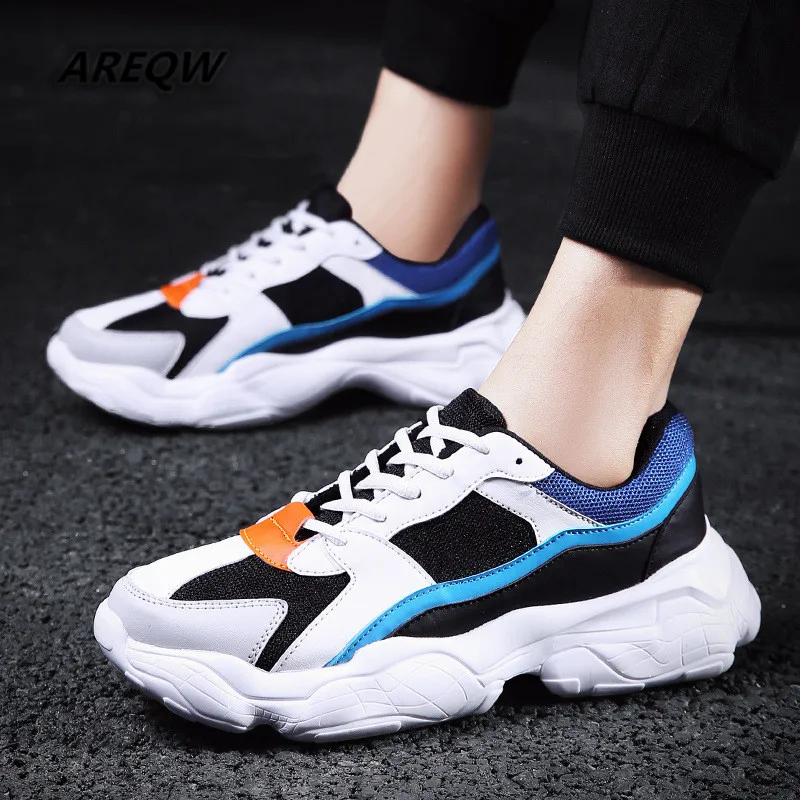 

Casual Shoes Men's Fashion Breathable Spring and Autumn Sports Shoes 2019 Wear-resistant Mesh Trend Wild Men's Shoes