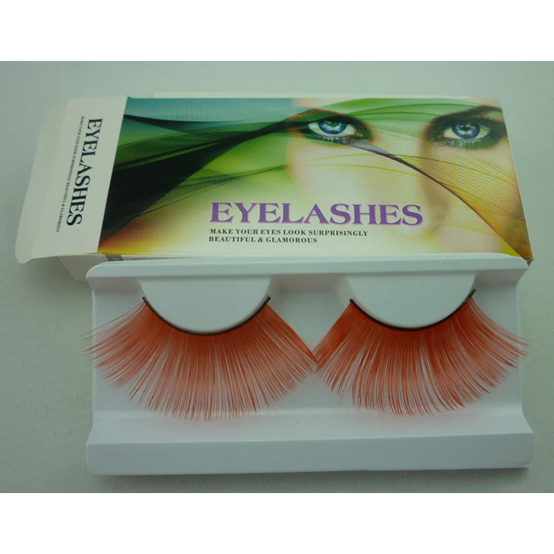 

Red Color Exaggeration Eyelashes Extra Long Dramatic Lashes Costume Party Stage Eye Lashes Fake Eyelash Extension Makeup Tools