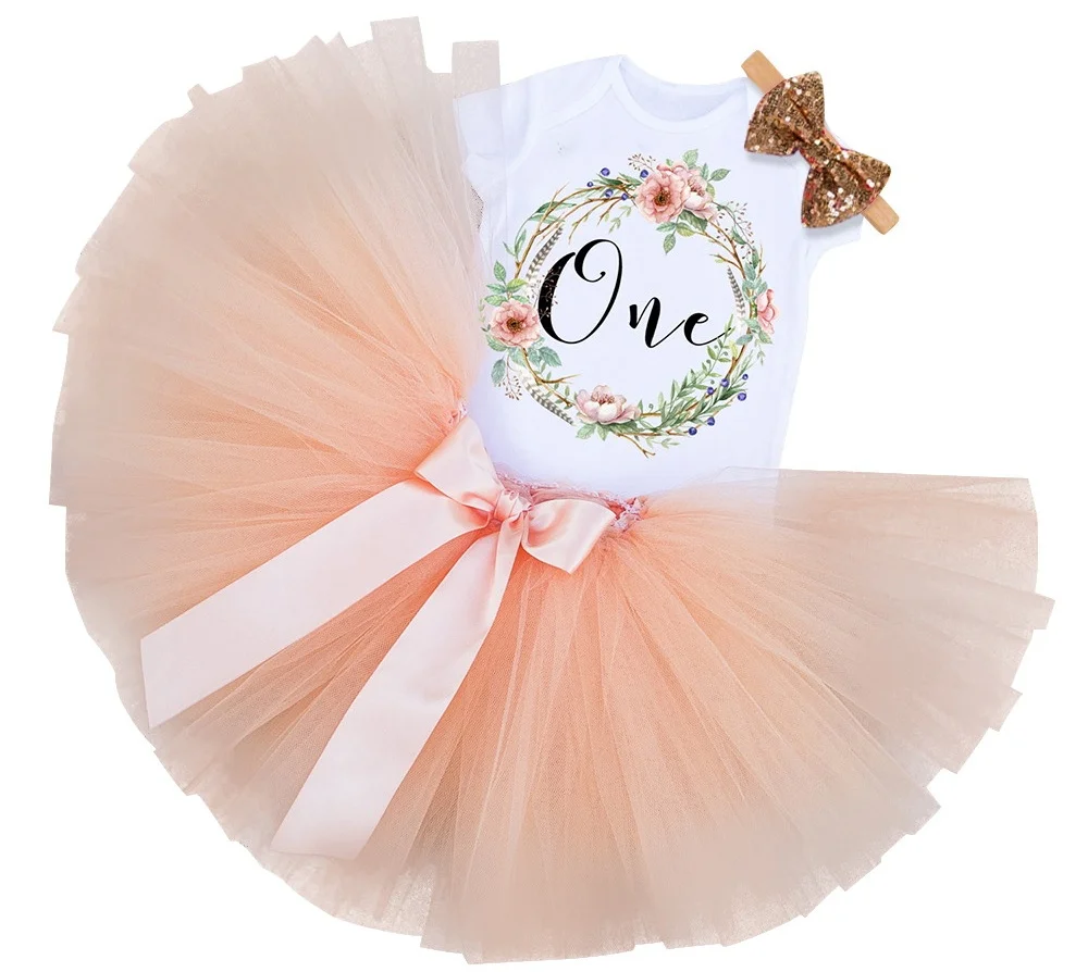 Детское платье на первый день рождения It's My Baby Girl одежда для крещения|Платья| |