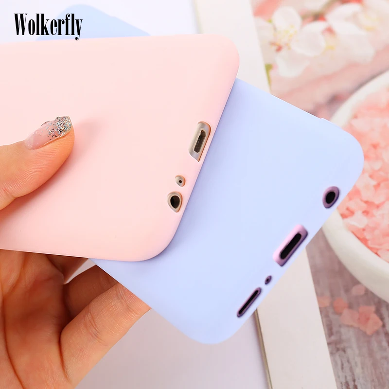 

Silicon Candy Color Case for Samsung Galaxy M10 M20 S10 Note 9 J4 J6 J8 A8 A6 Plus A9 A7 2018 A750 S8 S9 S7 A5 A7 J3 J5 J7 2017