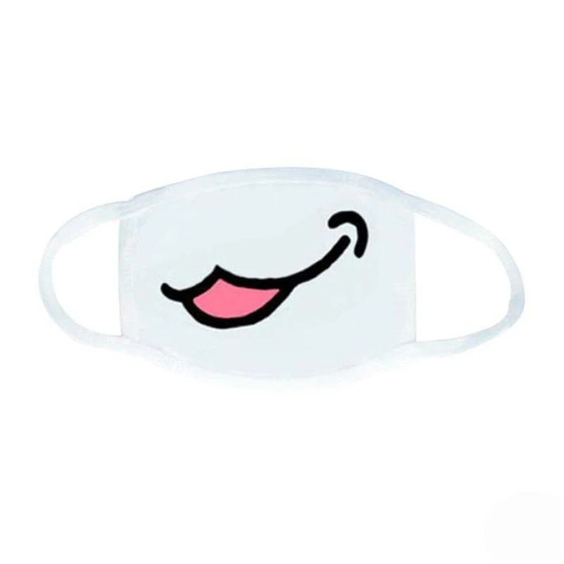 Fashion Expression Mouth Mask Anime Cotton Mouth Mask Unisex Mask Mouth-muffle Dustproof Respirator Cute Anti-Dust Mouth Covers