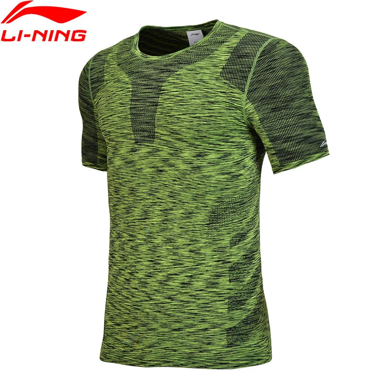 

(Clearance Sale)Li-Ning Men Pro-Jogger Professional Running T-Shirt Tight Fit Breathable LiNing Sports Layer Tee AUDN049 MTS2754
