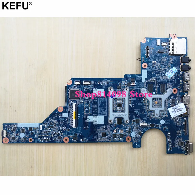 KEFU 650199-001 صالح ل جناح HP G4 G6 G7 اللوحة المحمول DA0R13MB6E1 HM65 HD6470 1 جيجابايت PGA989 DDR3 100% اختبار