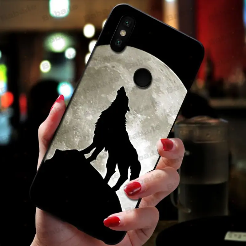 cool wolf face