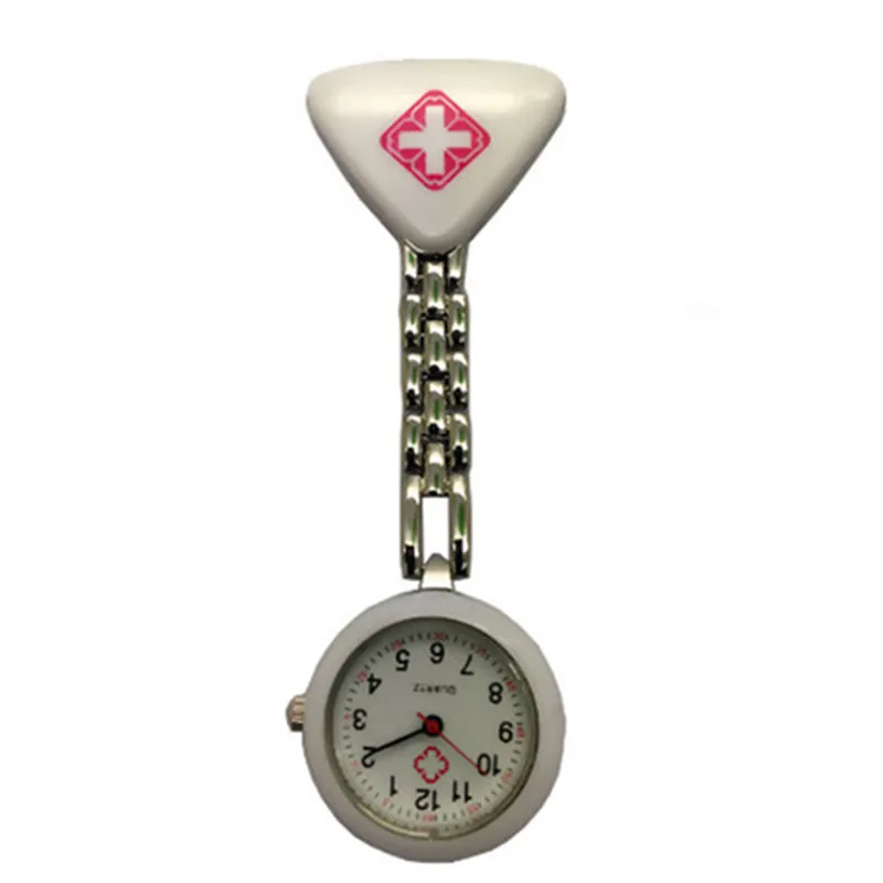 1 шт. треугольные часы Клип медсестры доктор кулон Карманный кварц ...