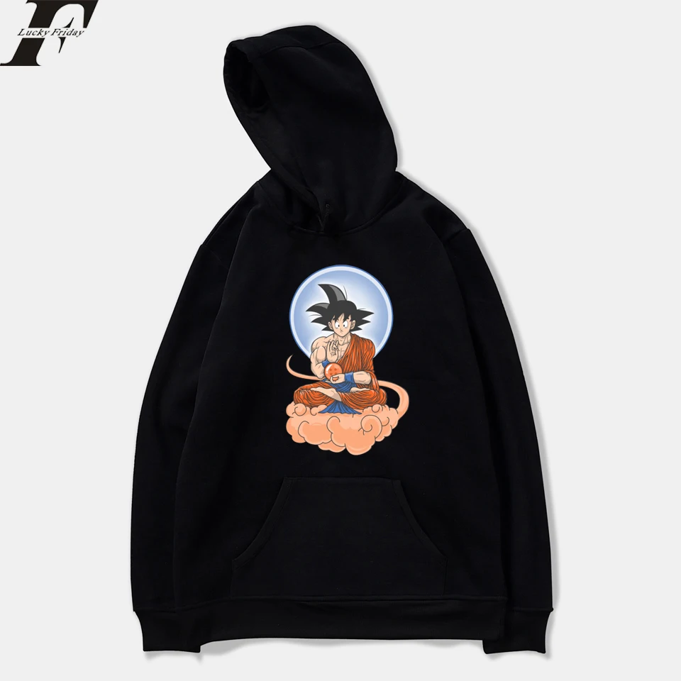 

LUCKYFRIDAYF Dragon Ball Super Spring Anime Women/Men Sweatshirts Hoodie Harajuku Casual Hoodie Men/Women Clothes Plus Size 4XL