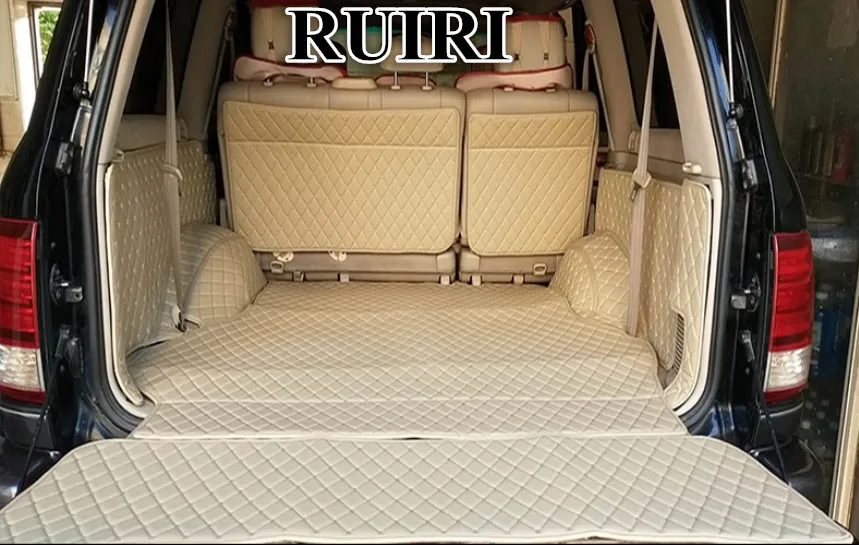 Полный Комплект ковриков для багажника автомобиля + задней двери Toyota Land Cruiser 200 5