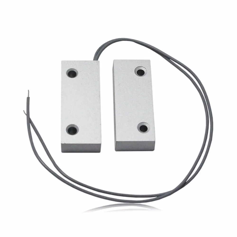New Wired Door Window Sensor 0.5A 100V 10W Magnetic Switch Home Alarm System Normally Closed NC 352 With Aluminum Case New Wired Door Window Sensor 0.5A 100V 10W Magnetic Switch Home Alarm System Normally Closed NC 352 With Aluminum Case