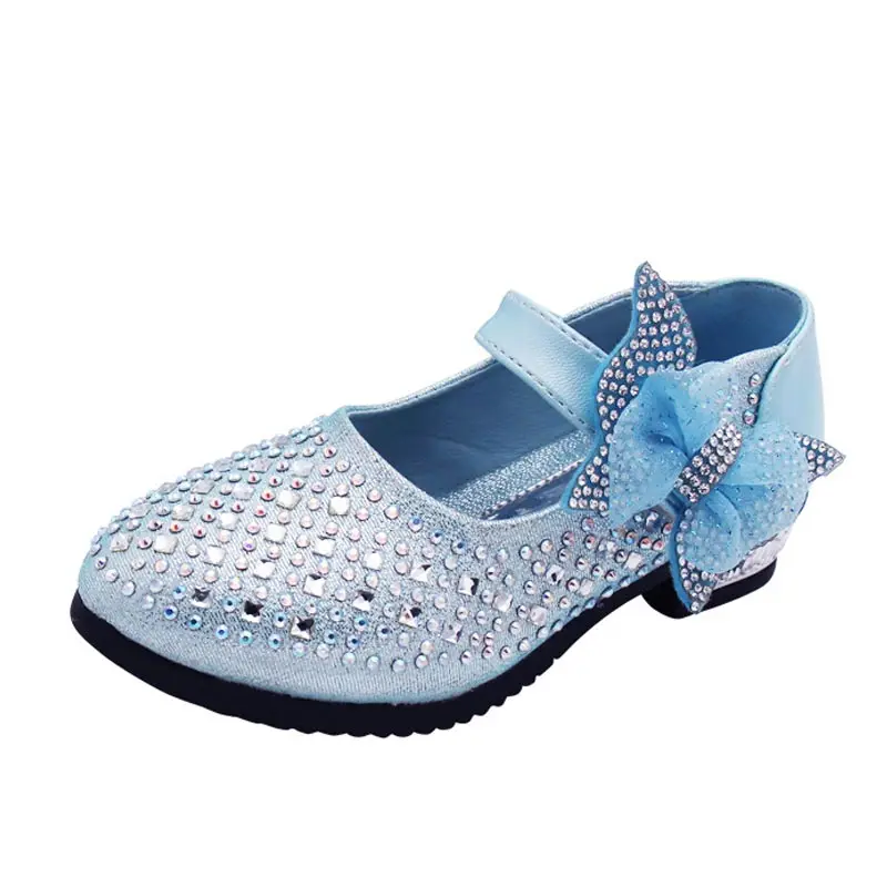 Новые детские сандалии принцессы, детская одежда, свадебные туфли для девочек, вечерние туфли для девочек