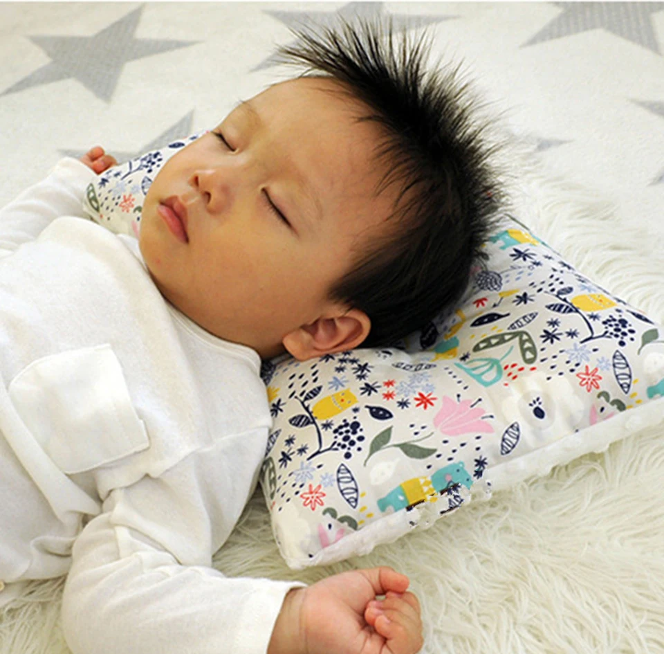 Almofada de Dormir Bebê Travesseiro Infantil Cabeça Proteção Moldar Crianças Enfermagem Impressão Respirável Anti Rolo 9 Cheap Travesseiro