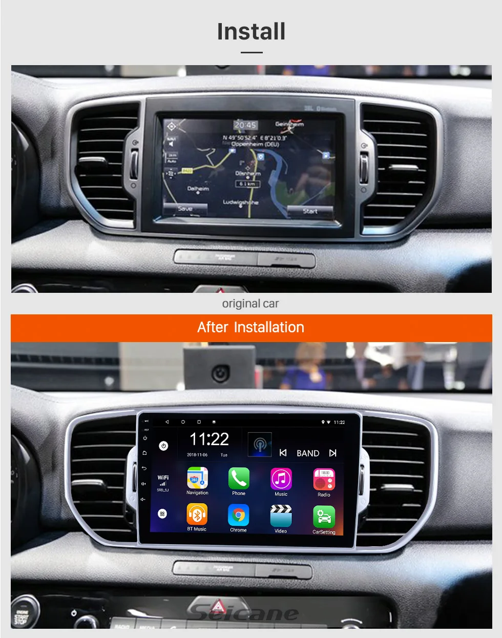 Discount Seicane Android 6.0/7.1/8.1 9" Car Radio For 2016 2017 2018 KIA KX5 Sportage 2Din Stereo GPS Navi Multimedia Player Head Unit 3 Discount Seicane Android 6.0/7.1/8.1 9" Car Radio For 2016 2017 2018 KIA KX5 Sportage 2Din Stereo GPS Navi Multimedia Player Head Unit 3