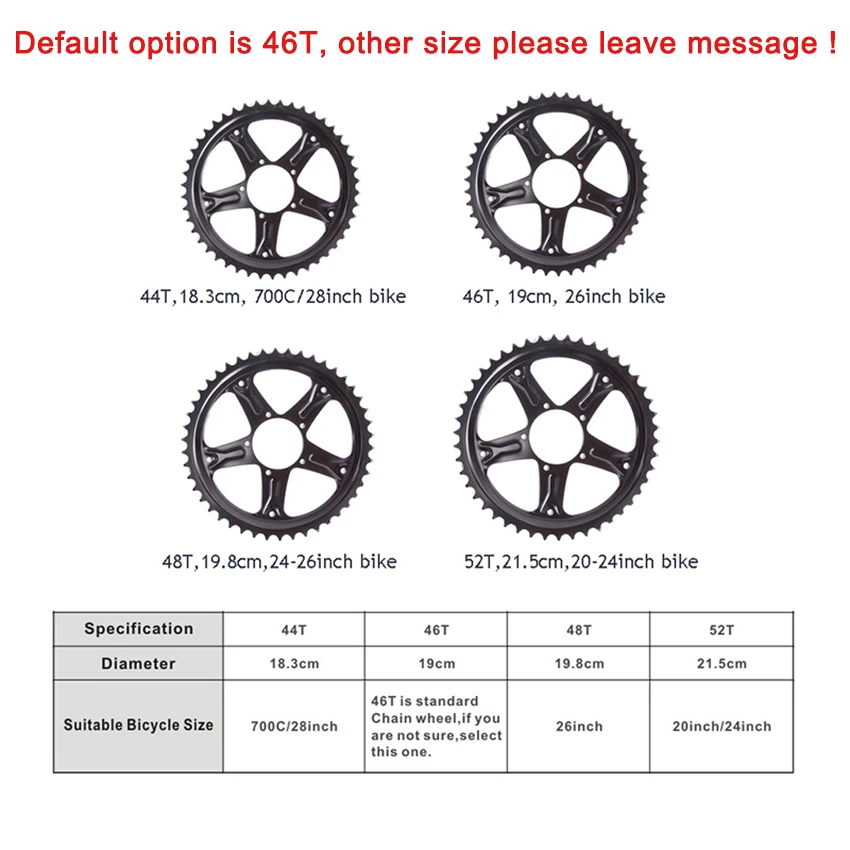 Top Bafang BBS01B/02B BBSHD Mid Drive Motor Electric Bike Engine Kit Electric Motor for Bikes DIY Ebike Conversion Kit 2