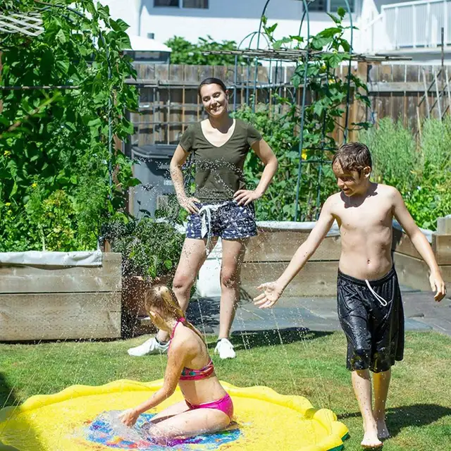 $US $12.23  Inflatable Sprinkler Cushion Summer Children's Outdoor Play Water Games Beach Mat Lawn Toys Cushion