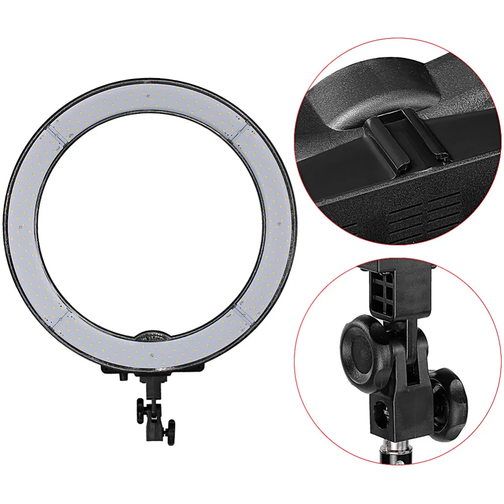 Neewer камера фото/видео 14 &quot/36 см внешняя 36 Вт 180 шт LED SMD кольцевая лампа 5500K