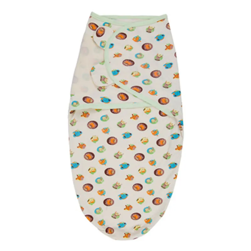 Летняя тонкая Пеленка из хлопка для новорожденных, спальный мешок для новорожденных, спальный мешок для новорожденных - Цвет: Cartoon