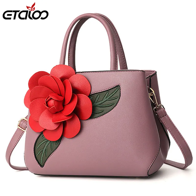 Женская сумка, женская кожаная сумка для женщин, дизайнерские роскошные сумки из крокодиловой кожи, женские ручные сумки, Bolsa Feminina - Цвет: purple
