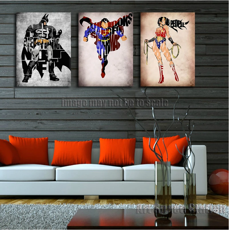 Wonder Woman Wall Art online get cheap superman and wonder woman art -aliexpress Wonder Woman Wall Art online get cheap superman and wonder woman art -aliexpress