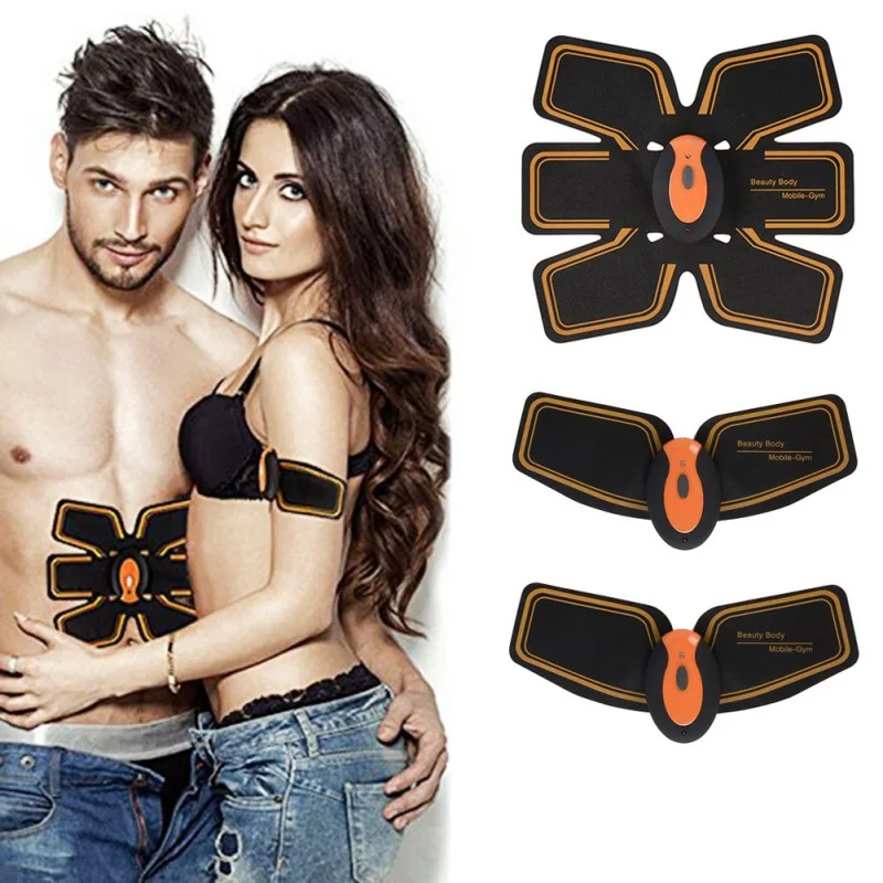 Fitness Smart Electric Pulse Treatment Muscle Stimulator Fitness Massage Massager Abdominal Muscle Trainer Wireless Sports