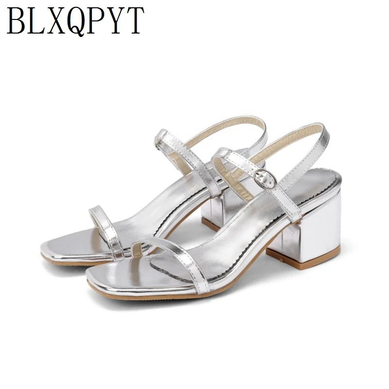 

BLXQPYT New Fashion Sandals Women Big & Small Size 32- 45 Summer Wedding Party Dance Shoes Peep toe High Heels Woman Pumps C5-17