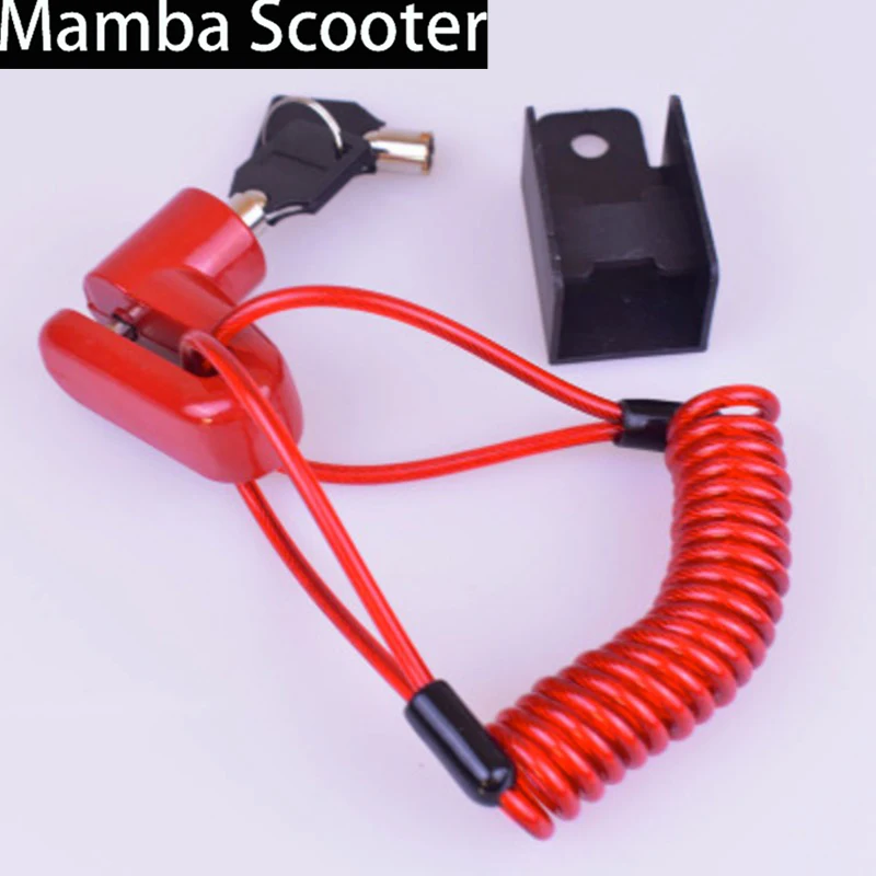 

Anti-Theft Disc Brakes Lock with Steel Wire for Xiaomi Mijia M365 MI Electric Smart Scooter Skateboard Wheels Lock Theft-Proof