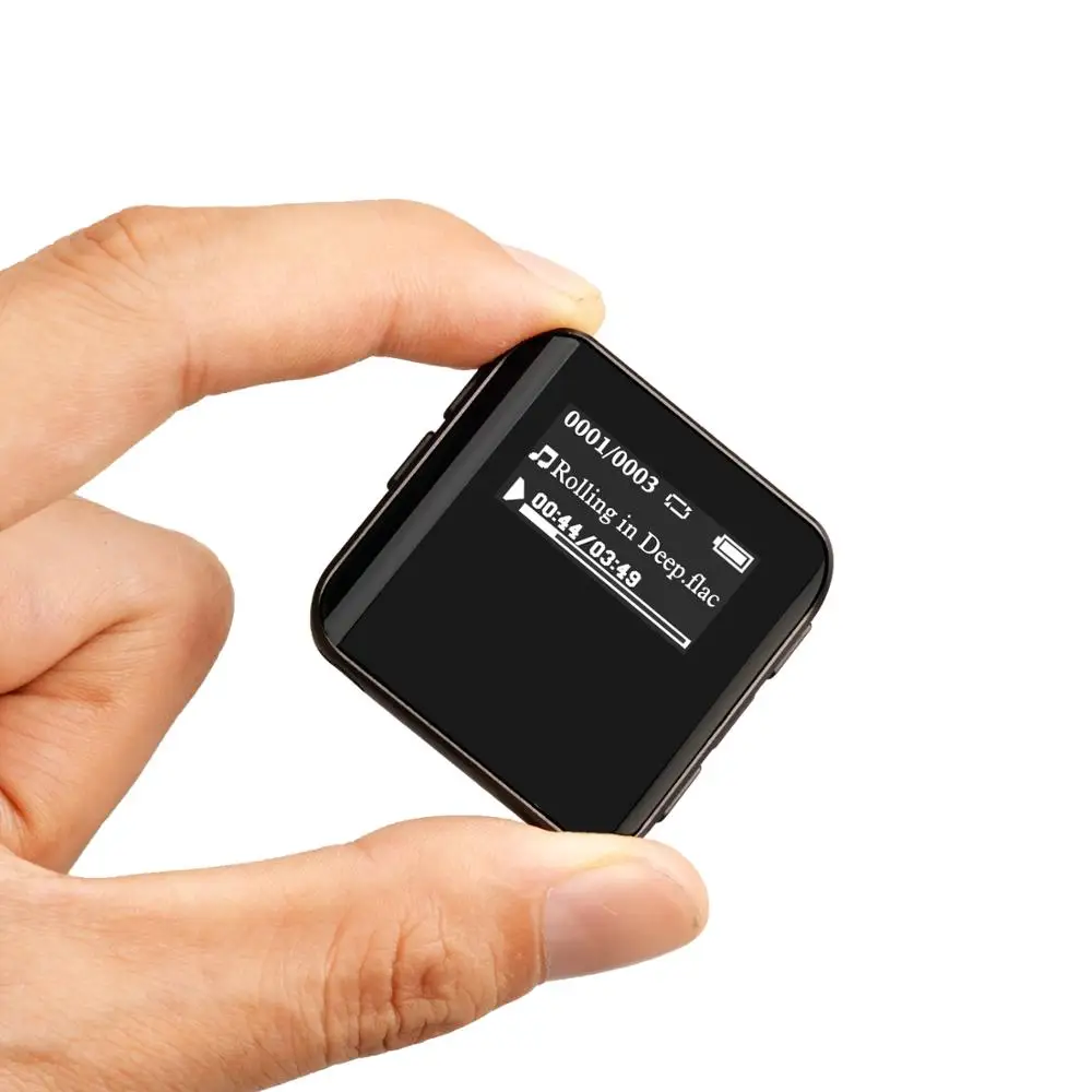 

2018 Digital Hi Fi Sport Mini Clip Mp3 Player with Digital Voice Recorder Lossless Fm Radio 8GB OTG Function for Android Phone