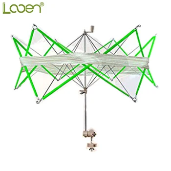 

Looen Umbrella Swift Wool Yarn String Winder Hand Operated Ball Winder Holder Knitting Tool for Swift Winding Lines Laces Yarns