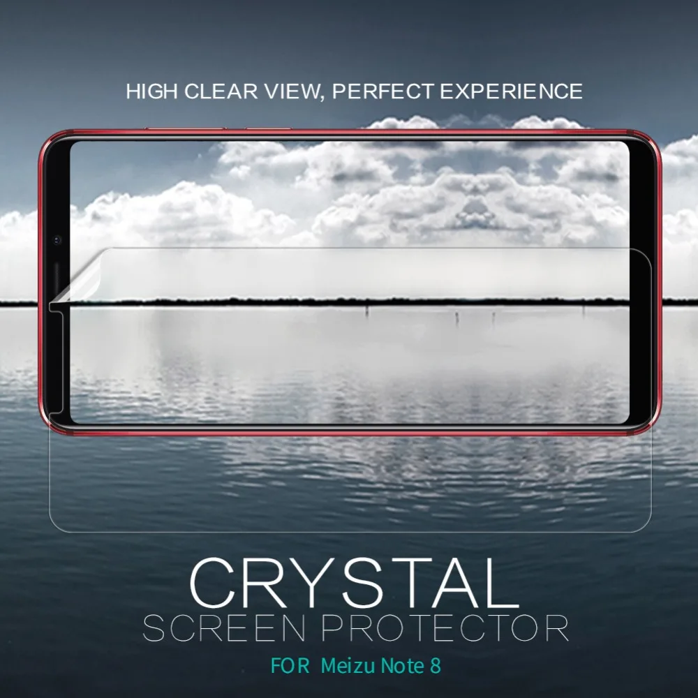 

For Meizu Note 8 film Nillkin HD scrub front screen protector For Meizu Note 8 protective matte transparent clear film