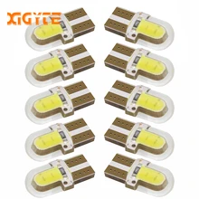 10 шт. светодиодный W5W T10 194 168 W5W COB 8SMD светодиодный светильник для парковки авто клинообразный габаритный светильник CANBUS яркая кварцевая белая лампа