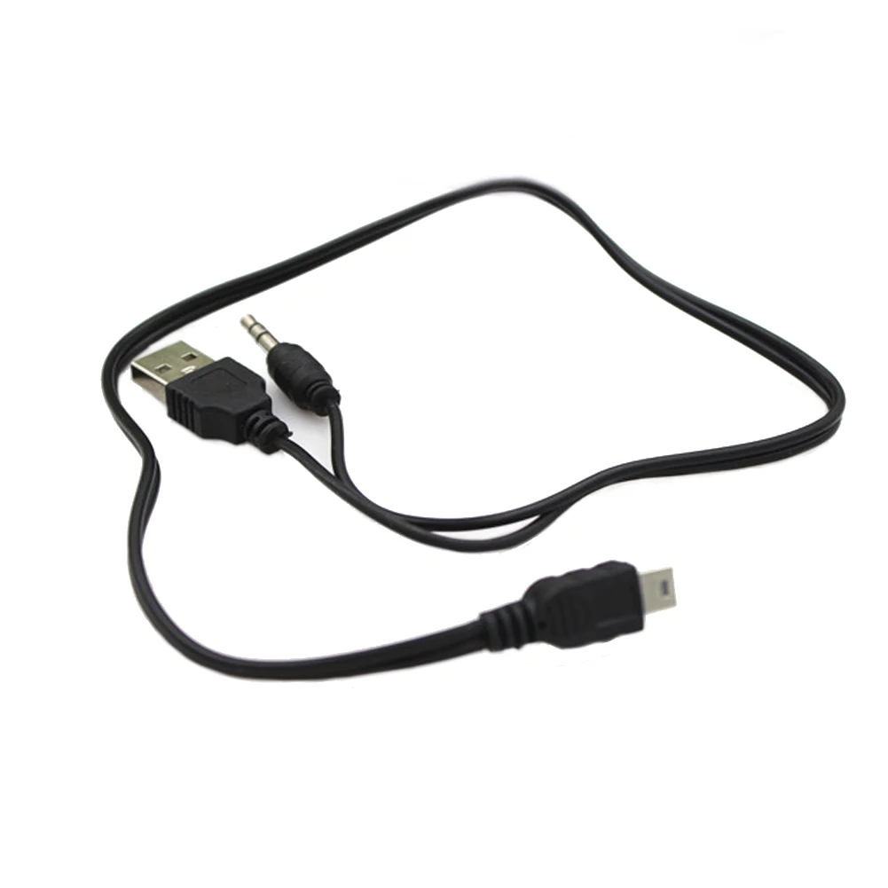 2 в 1 мини usb 5 Pin + 3 мм AUX кабель и зарядное устройство для портативного динамика