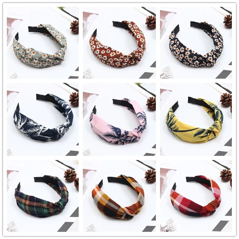 

67 Models Fashion Flower Knot Hairband Women Girls Hair Head Hoop Bands Headband Accessories For Women Girls Scrunchy Headwear
