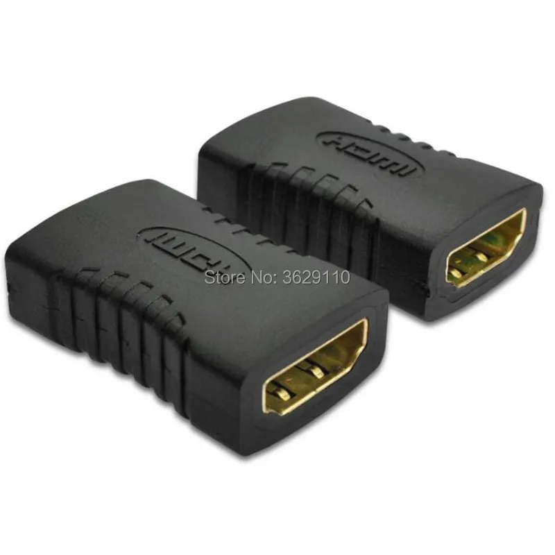 

500pcs High Speed HDMI Female to Female Extend Adapter Cable Connector Converter for HDTV 1080P HDMI Cable