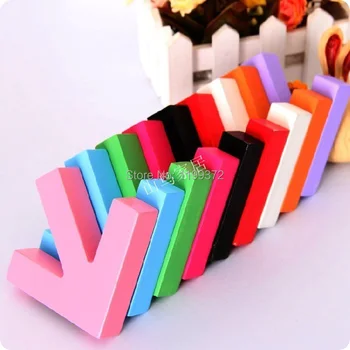 

200pcs Colourful Arrow shape Arrows Decorative Coat Hat Bag Keys Robe WOOD Hook Wall Hanger Holder Keys Robe