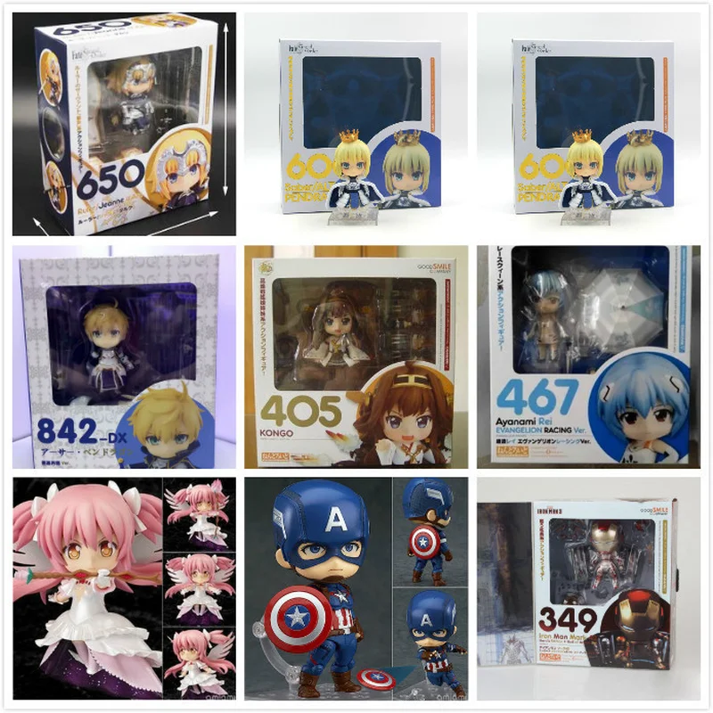 

10CM Nendoroid Japan Anime Fate Iron Man Figurine Dolls Toys PVC Action Figure Collectible Model Toy Kids Gift