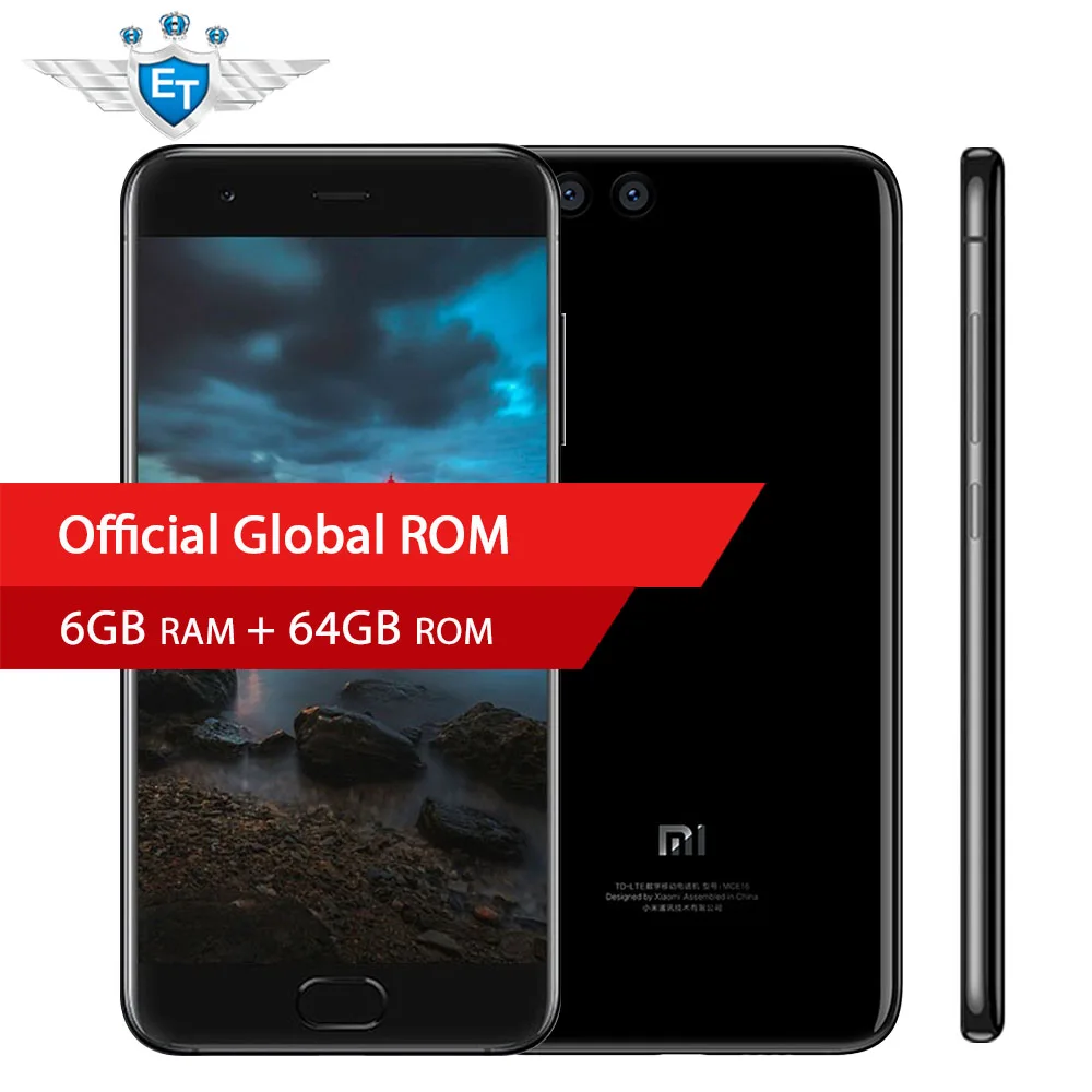 Original Xiaomi Mi6 MI 6 Smartphone 6GB RAM 64GB ROM Snapdragon 825 Quad Core 5.15'' 1920x1080 Fingerprint ID Fast Charge NFC