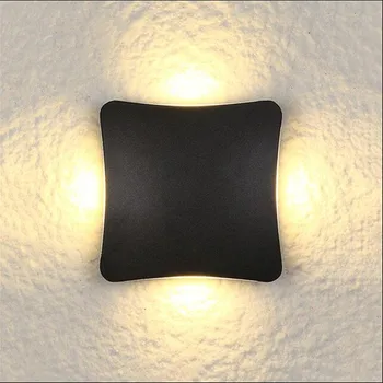 

SNYKA Outdoor Waterproof Wall Lamp IP65 10W LED Wall Lights Lighting Modern Simple Aluminum Waterproof Wall Lamps AC110V-220V