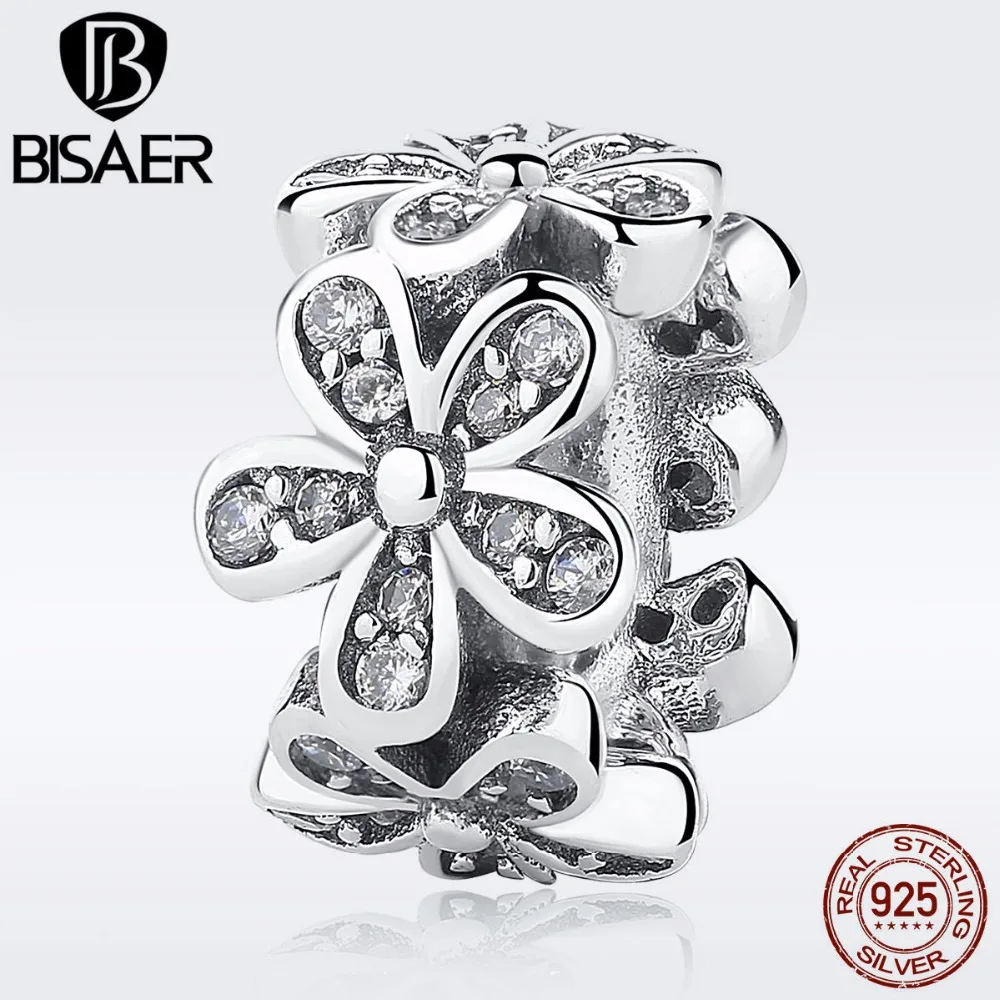 

Real 100% 925 Sterling Silver Dazzling Daisies Flower & Clear CZ Charms Fit Charms Bracelets & Fashion Jewelry EDC081