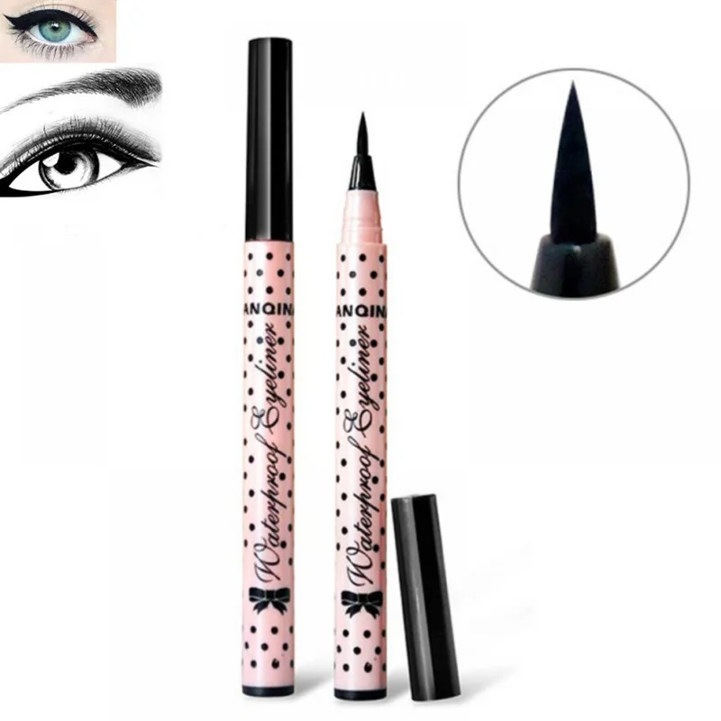 

1Pcs Black Long-lasting Eyeliner Waterproof Eyeliner Smudge-proof Liquid Eyeliner Pencil Cosmetics Beauty Makeup Tools