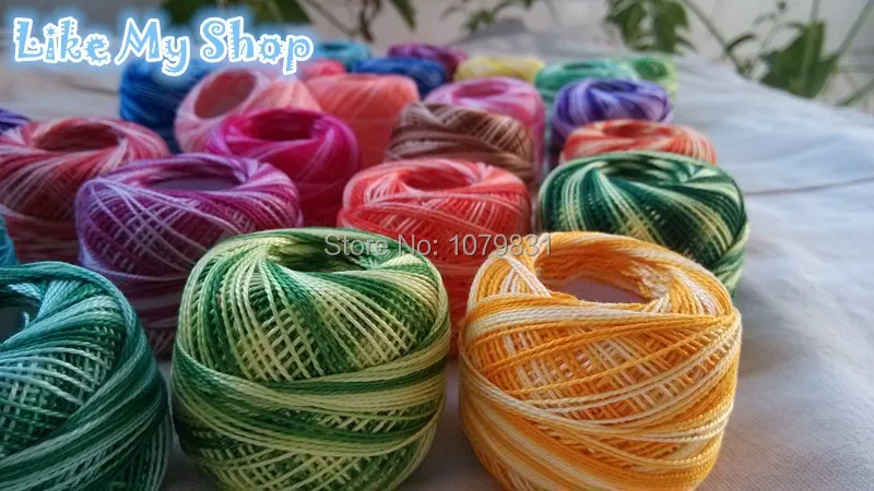 Плетеная нить из 100% хлопка 8 S перекрестная для вышивания крестиком|embroidery