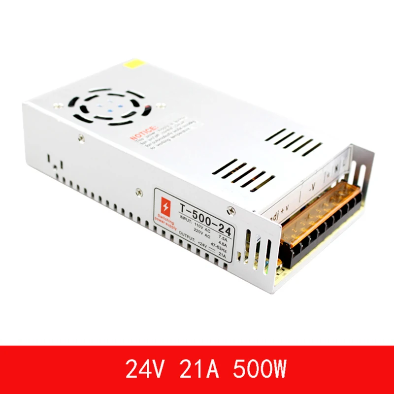 

switching power supply 24V 20A 500W led trafo alimentation led ac dc 24 v power supply dc 24v led driver lighting transformer