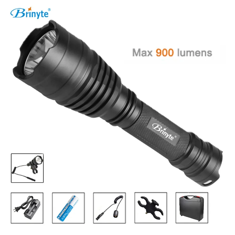 

Asafee B58U Best Hunting Flashlight Torch Waterproof Cree XM L2 LED Outdoor Flashlights with 18650 Battery ABS Tool Case Suit