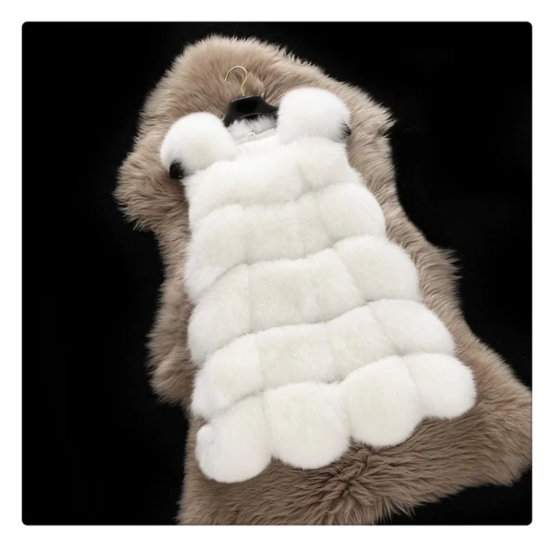 Haining fur of Europe and the United States new imported imitation fur fox fur vest mink coat (12)