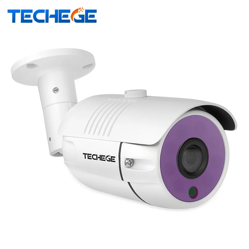 

Techege H.264+ HD 960P 1.3 Megapixel Security IP Camera Metal waterproof IP66 Outdoor Camera IP 960P DC 12V 48V PoE Optional