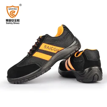 

Men's Anti Smash Steel Toe Safety Shoes Puncture Proof Safety Footwear Construction work boots for men
