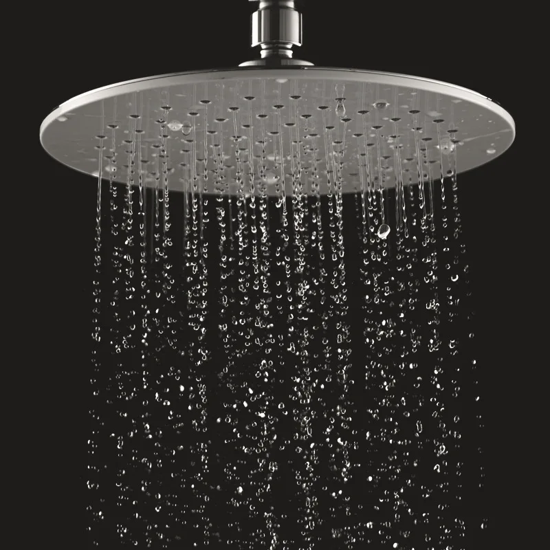 

Rainfall Shower Head Super Thin High Pressure Water Saving for Home Hotel HTQ99
