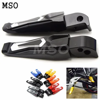 

2016 hot sale Motorcycle foot pegs CNC Aluminum Rear Passenger Foot Peg Footrests FOR YAMAHA MT-09 6 colors optional