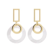 Семь карамельных 925 серебряных игольчатых круглых сережек для женщин, серьги, модное ювелирное изделие, сережки, темпераментные массивные аксессуары