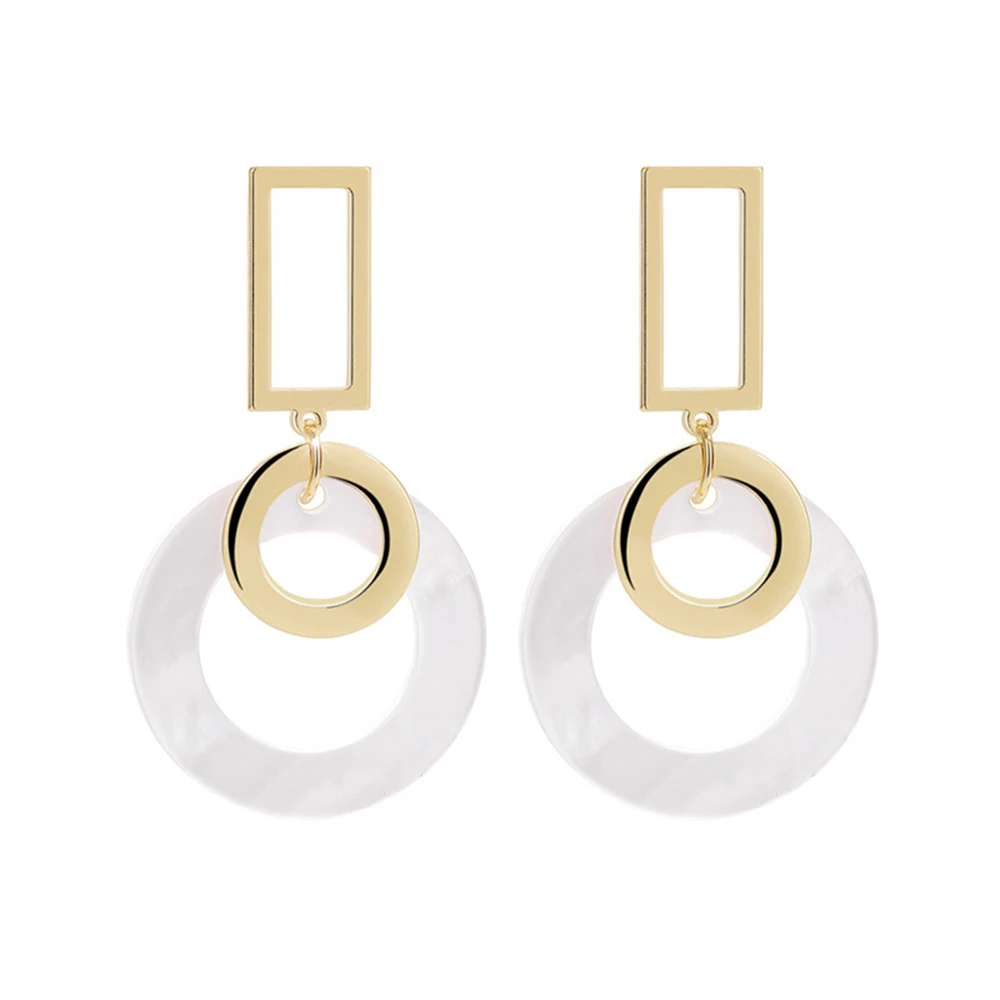 

Seven Candy 925 Silver Needle Circle Earrings For Women Earings Fashion Jewelry 2019 Earring Temperament Statement Accessories