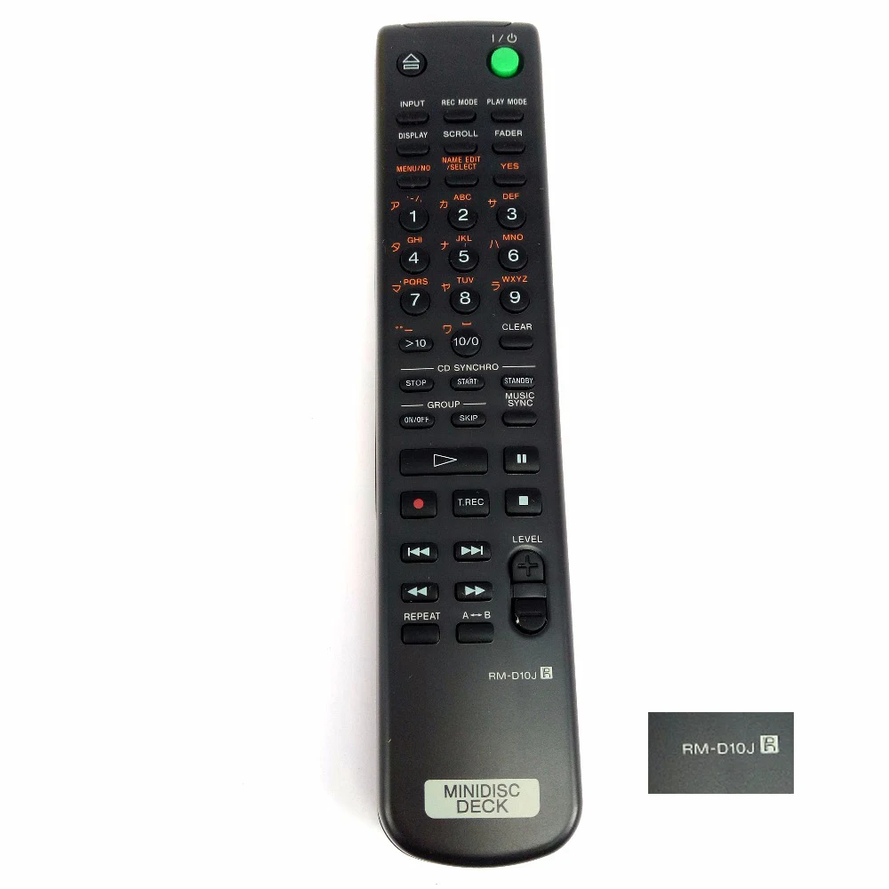 Buy NEW Original RM D10J for SONY Minidisc Deck Remote